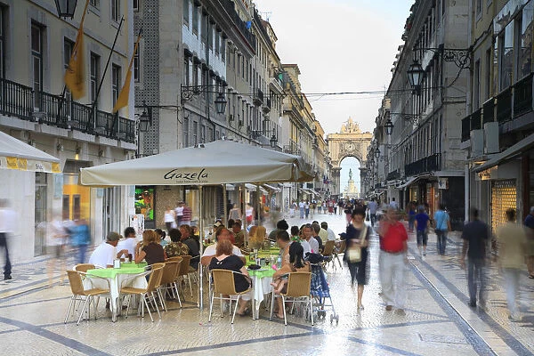 Rua Augusta, Baixa, Lisboa, Portugal