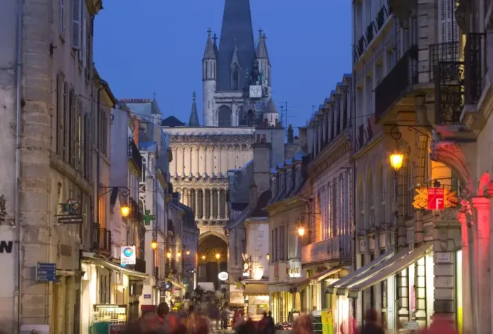 Framed Print : Rue Musette & Eglise Notre Dame, Dijon, Burgundy, France Framed Print : Rue Musette & Eglise Notre Dame, Dijon, Burgundy, France