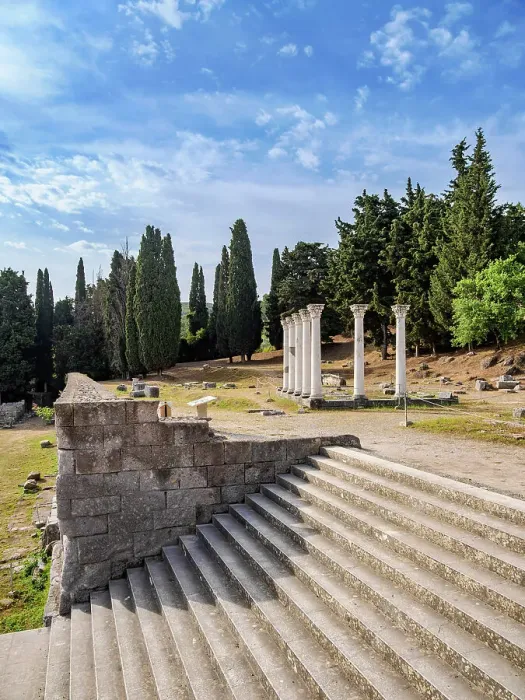 Framed Print : Ruins of ancient Asclepieion, Kos Island, Dodecanese, Greece Framed Print : Ruins of ancient Asclepieion, Kos Island, Dodecanese, Greece