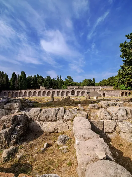 Framed Print : Ruins of ancient Asclepieion, Kos Island, Dodecanese, Greece Framed Print : Ruins of ancient Asclepieion, Kos Island, Dodecanese, Greece