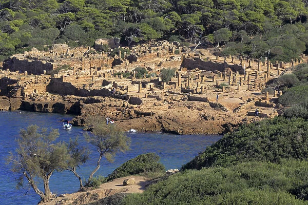 Ruins of ancient city, Tipaza, Tipaza Province, Algeria