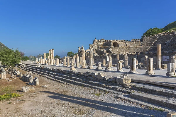 Ruins of ancient Ephesus, Selcuk, Izmir Province, Turkey