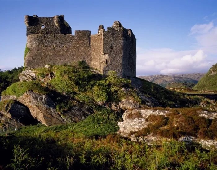 Framed Print : The ruins of Castle Tioram Framed Print : The ruins of Castle Tioram