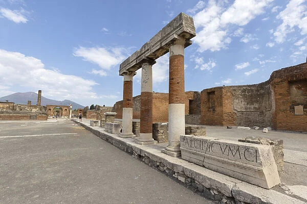The ruins of Pompeii, Naples province, Campania, Italy