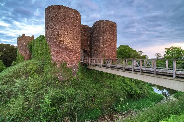 Framed Print : The ruins of White Castle, one of the Three Castles in Monmouthshire, Wales, UK. Spring (May) 2022 Framed Print : The ruins of White Castle, one of the Three Castles in Monmouthshire, Wales, UK. Spring (May) 2022