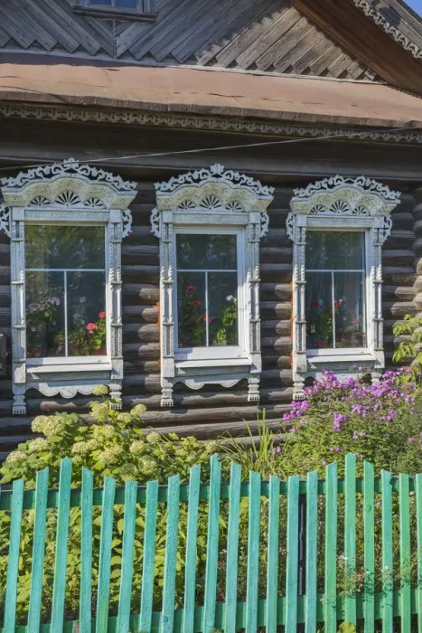 Framed Print : Rural house, Palekh, Ivanovo region, Russia Framed Print : Rural house, Palekh, Ivanovo region, Russia