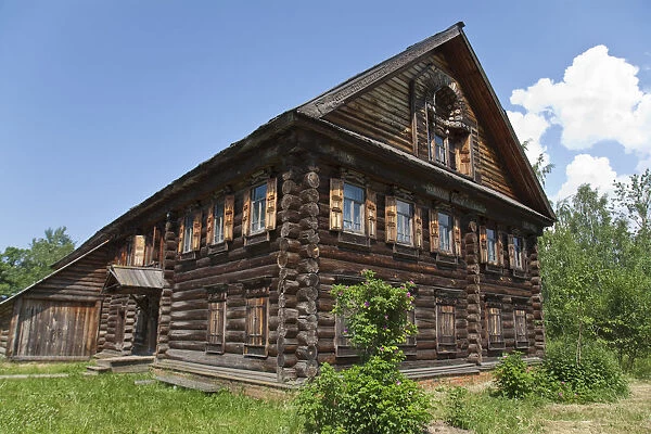 Russia, The Golden Ring, Kostroma, Museum of Wooden Architecture