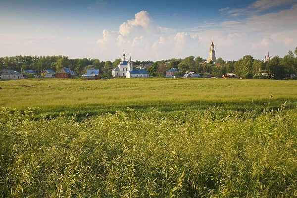 Russia, The Golden Ring, Suzdal, Banks of the Kamenka River