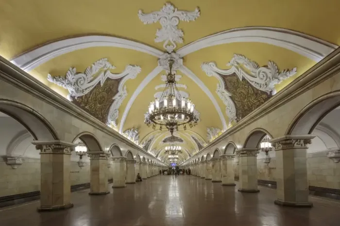 Framed Print : Russia, Moscow, Komsomolskaya Metro Framed Print : Russia, Moscow, Komsomolskaya Metro