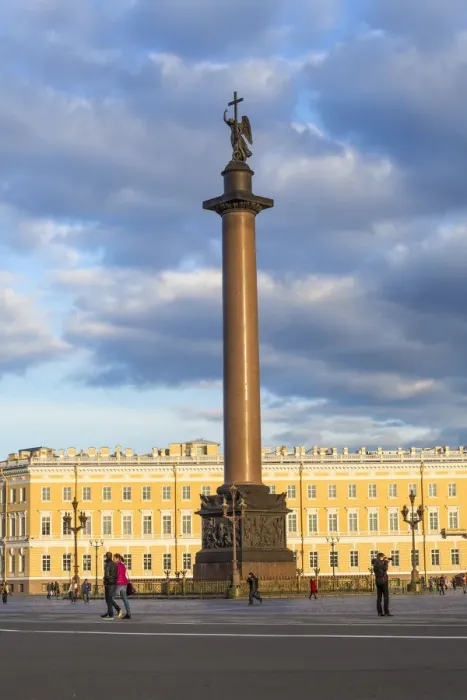 Framed Print : Russia, Saint Petersburg, Alexander Column