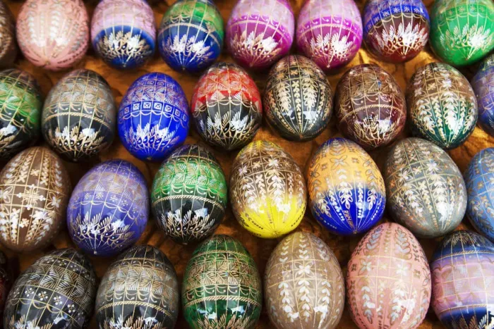 Framed Print : Russia, St. Petersburg, Painted eggs Framed Print : Russia, St. Petersburg, Painted eggs
