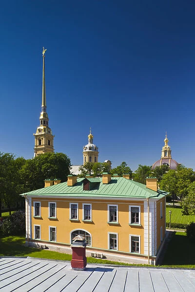 Russia, St. Petersburg, Petrograd, Peter and Paul Fortress, Saints Peter and Paul