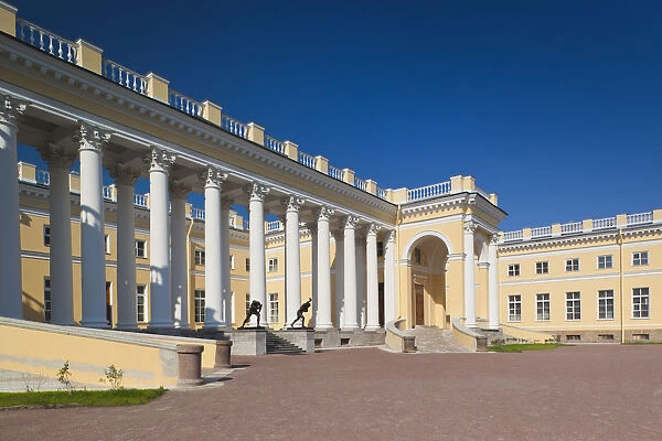 Russia, St. Petersburg, Pushkin-Tsarskoye Selo, Alexander Palace, final home of Czar