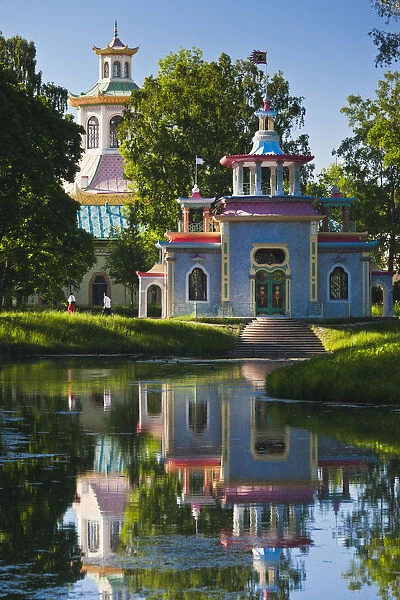 Russia, St. Petersburg, Pushkin-Tsarskoye Selo, Chinese Pavillion