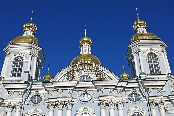 Russia; St Petersburg; St Nicholas Cathedral