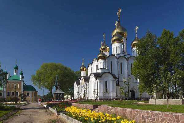 Russia, Yaroslavl Oblast, Golden Ring, Pereslavl-Zalessky, Nikolsky Womens Monastery