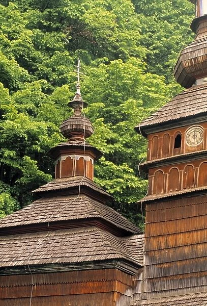 Russian wood church, Bardejovske Kupele, East Slovakia