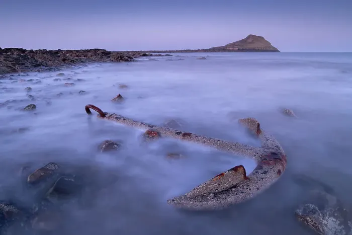 Framed Print : Rusted anchor from a shipwreck near Worm's Head on the Gower, Wales, UK. Winter (February) 2019 Framed Print : Rusted anchor from a shipwreck near Worm's Head on the Gower, Wales, UK. Winter (February) 2019