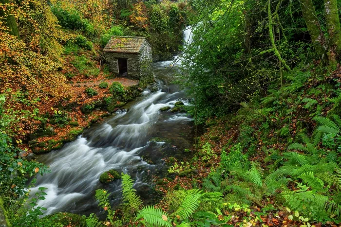 Framed Print : Rydal Beck & Hut in Autumn, Lake District National Park, Cumbria, England Framed Print : Rydal Beck & Hut in Autumn, Lake District National Park, Cumbria, England