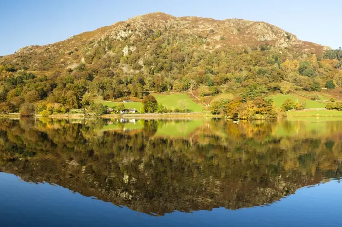 Framed Print : Rydal Water in autumn, Cumbria, UK Framed Print : Rydal Water in autumn, Cumbria, UK