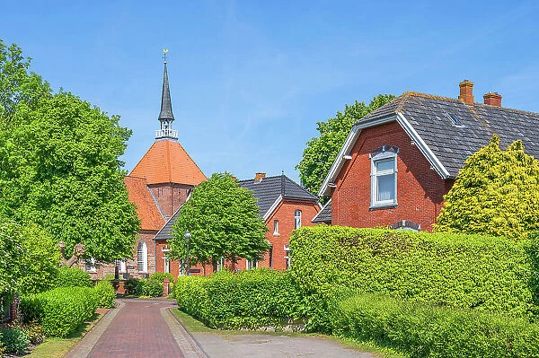 Rysum, Krummhorn, East Frisia, Lower Saxony, Germany