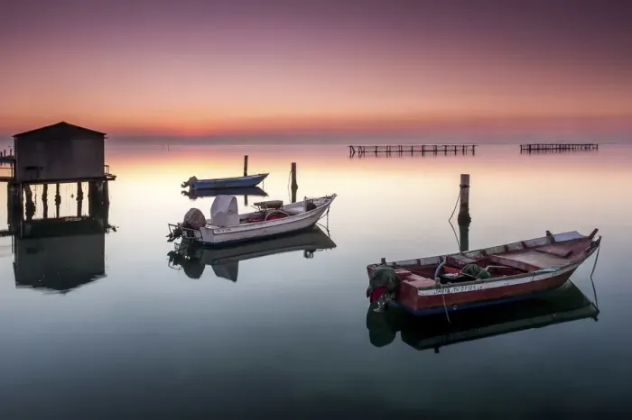Framed Print : The Sacca degli Scardovari is the largest lagoon of the Po Delta, Veneto, Italy Framed Print : The Sacca degli Scardovari is the largest lagoon of the Po Delta, Veneto, Italy