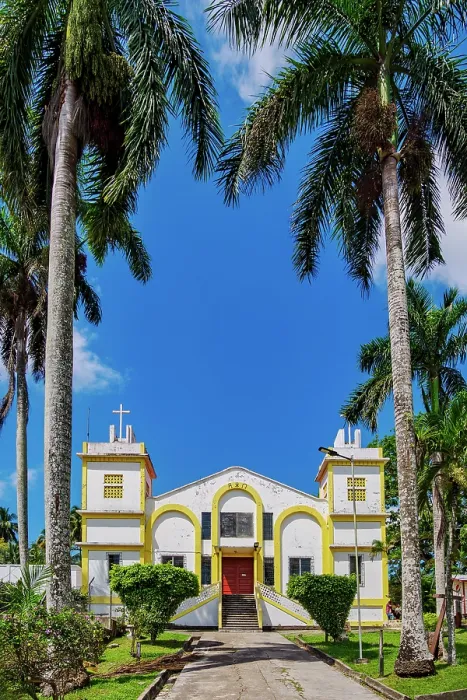 Framed Print : Sacred Heart Parish Church, San Ignacio, Cayo District, Belize Framed Print : Sacred Heart Parish Church, San Ignacio, Cayo District, Belize