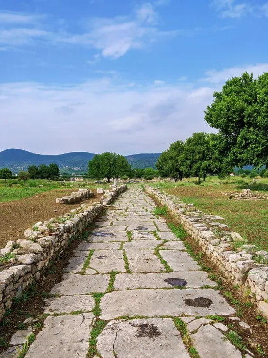 Framed Print : Sacred Way, Heraion of Samos, Ireo, Samos Island, North Aegean, Greece Framed Print : Sacred Way, Heraion of Samos, Ireo, Samos Island, North Aegean, Greece