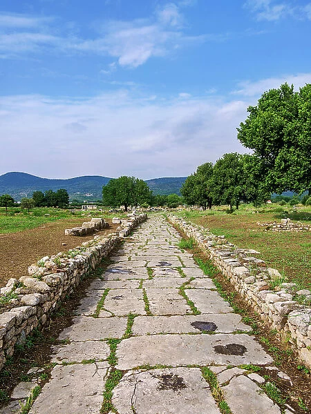 Sacred Way, Heraion of Samos, Ireo, Samos Island, North Aegean, Greece