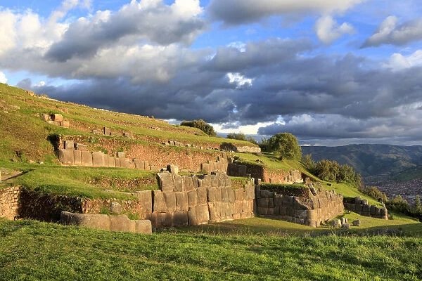 Sacsayahuaman archaeological site, Cuzco, Peru