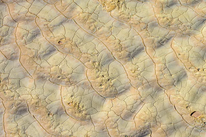 Framed Print : Sahara desert dunes. Hardpan patterns- Erg Chebbi, Merzouga, Errachidia, Morocco