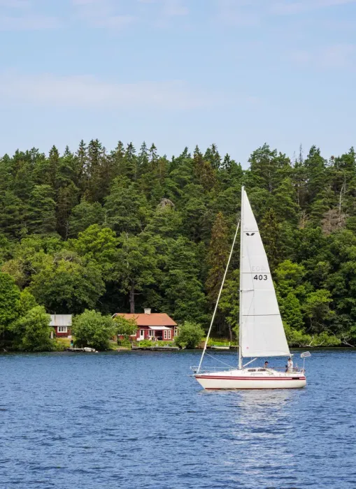 Framed Print : Sailboat at the Lake Malar, Stockholm, Stockholm County, Sweden Framed Print : Sailboat at the Lake Malar, Stockholm, Stockholm County, Sweden