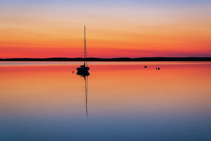 Framed Print : Sailboat at sunrise on Cape Cod, Orleans, Massachusetts, USA Framed Print : Sailboat at sunrise on Cape Cod, Orleans, Massachusetts, USA