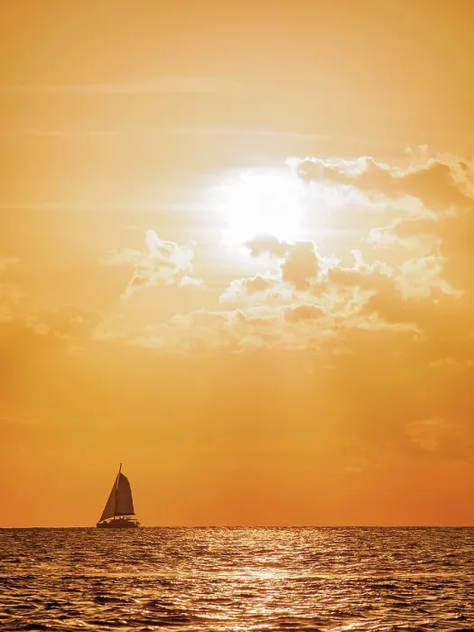 Framed Print : Sailboat by the west coast of Cozumel Island at sunset, Quintana Roo State, Mexico Framed Print : Sailboat by the west coast of Cozumel Island at sunset, Quintana Roo State, Mexico