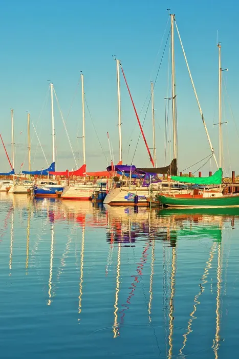Framed Print : Sailboats in marina on Lake Winnipeg. Gimli, Manitoba, Canada Framed Print : Sailboats in marina on Lake Winnipeg. Gimli, Manitoba, Canada