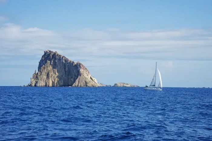 Framed Print : Sailing at Basiluzzo Cliff, Panarea, Aeolian Islands, Sicily, Italy, Europe Framed Print : Sailing at Basiluzzo Cliff, Panarea, Aeolian Islands, Sicily, Italy, Europe
