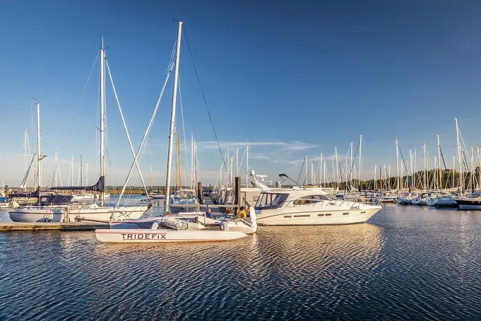 Framed Print : Sailing boats in the Marina Weisse Wieck in Boltenhagen, Mecklenburg-Western Pomerania, Baltic Sea, North Germany, Germany Framed Print : Sailing boats in the Marina Weisse Wieck in Boltenhagen, Mecklenburg-Western Pomerania, Baltic Sea, North Germany, Germany