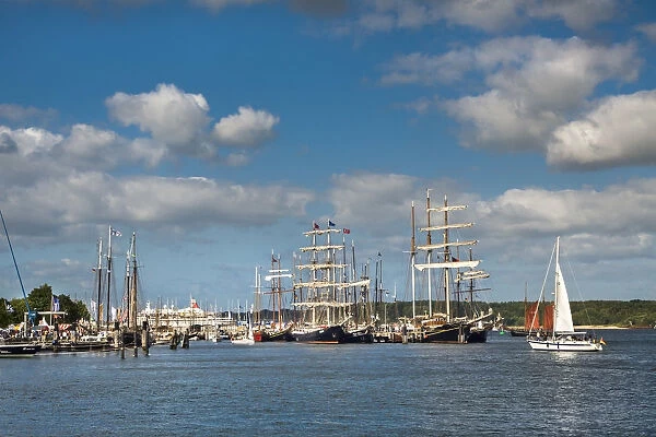 Sailing ships, Kieler Woche, Kiel, Baltic coast, Schleswig-Holstein, Germany