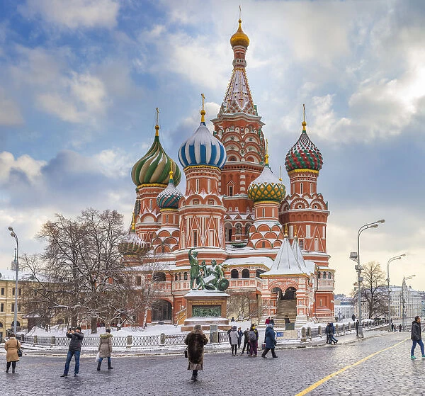 Saint Basils Cathedral, Red square, Moscow, Russia