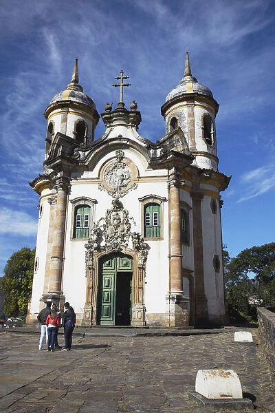 Saint Francis of Assisi Church, Ouro Preto (UNESCO World Heritage Site), Minas Gerais