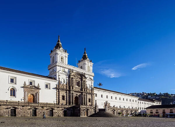 Saint Francis Church and Monastery, Plaza San Francisco, Old Town, Quito, Pichincha