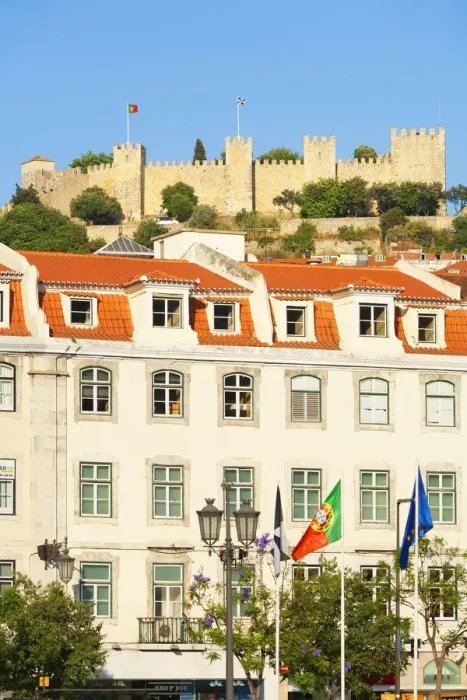 Framed Print : Saint George Castle, Lisbon, Portugal Framed Print : Saint George Castle, Lisbon, Portugal