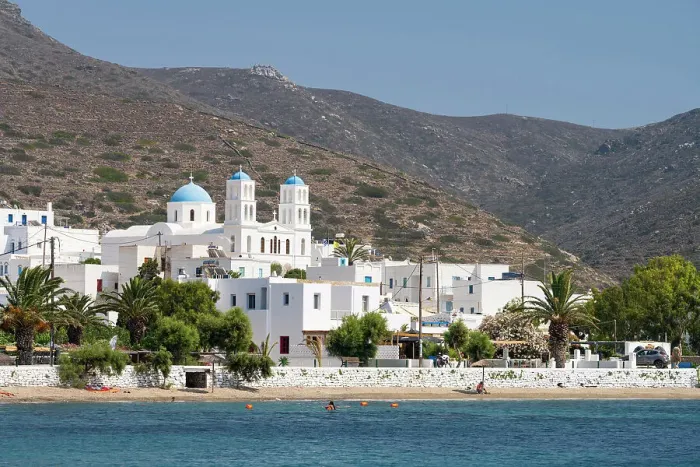 Framed Print : Saint George Church, Amorgos, Greece Framed Print : Saint George Church, Amorgos, Greece