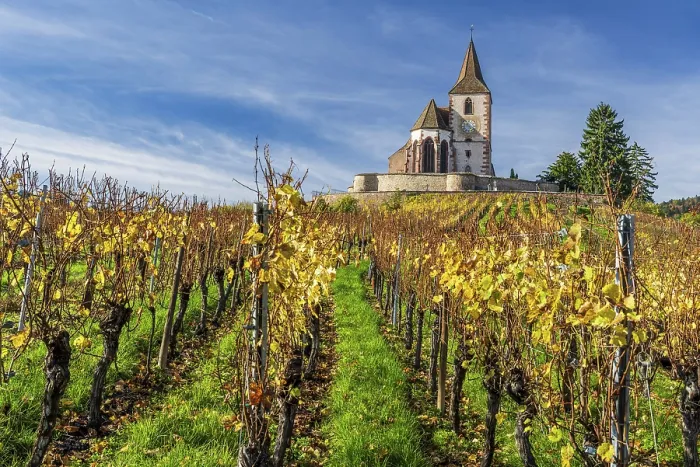 Framed Print : Saint Jacques le Majeur fortified church, Hunawihr, Haut-Rhin, Alsace, Grand Est, France Framed Print : Saint Jacques le Majeur fortified church, Hunawihr, Haut-Rhin, Alsace, Grand Est, France