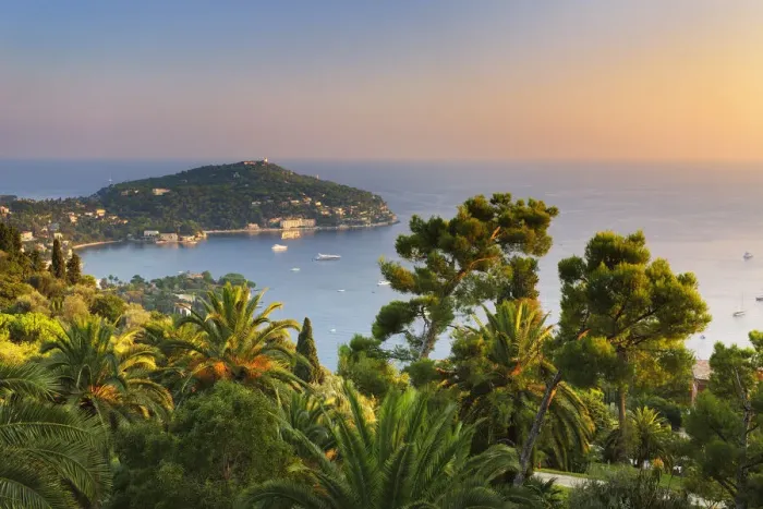 Framed Print : Saint-Jean-Cap-Ferret at sunset, Provence-Alpes-Cote d Azur, French Riviera, France Framed Print : Saint-Jean-Cap-Ferret at sunset, Provence-Alpes-Cote d Azur, French Riviera, France