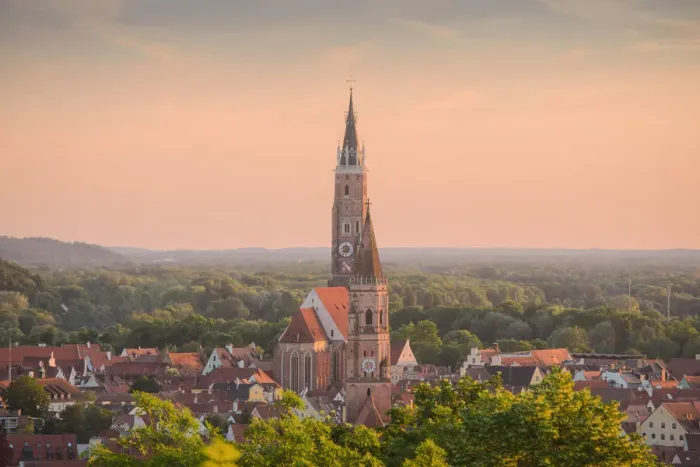 Framed Print : Saint Martins Church at dusk, Landshut, Lower Bavaria, Bavaria, Germany, Europe Framed Print : Saint Martins Church at dusk, Landshut, Lower Bavaria, Bavaria, Germany, Europe