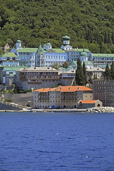 Saint Panteleimon Monastery, Athos Peninsula, Mount Athos, Chalkidiki, Greece