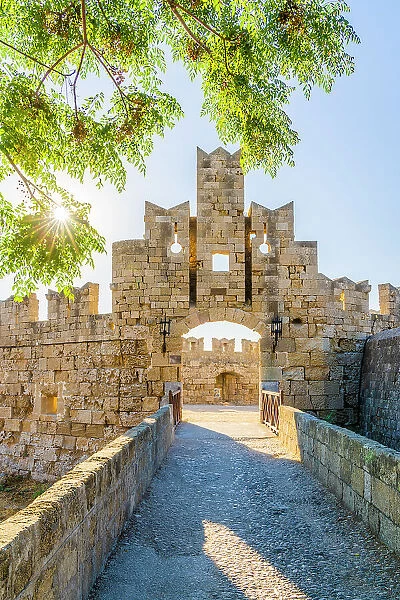 Saint Paul's Gate, Rhodes Town, Rhodes, Dodecanese Islands, Greece