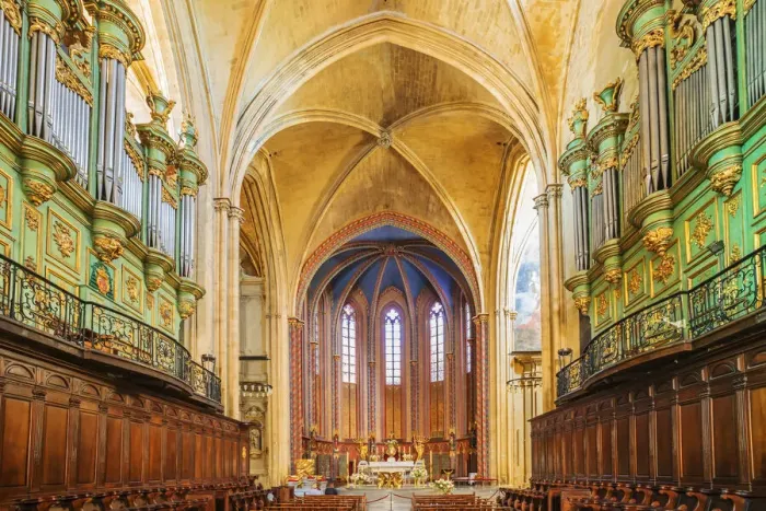 Framed Print : Saint Saveur cathedral, Aix-en-Provence, Provence-Alpes-Cote d'Azur, France Framed Print : Saint Saveur cathedral, Aix-en-Provence, Provence-Alpes-Cote d'Azur, France