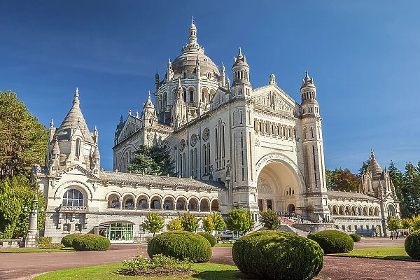Sainte-Therese Basilica in Lisieux, Calvados, Normandy, France